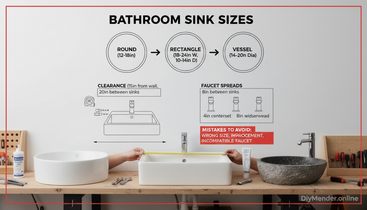 How Big Is a Bathroom Sink? Real-World Sizes and Fit Guide