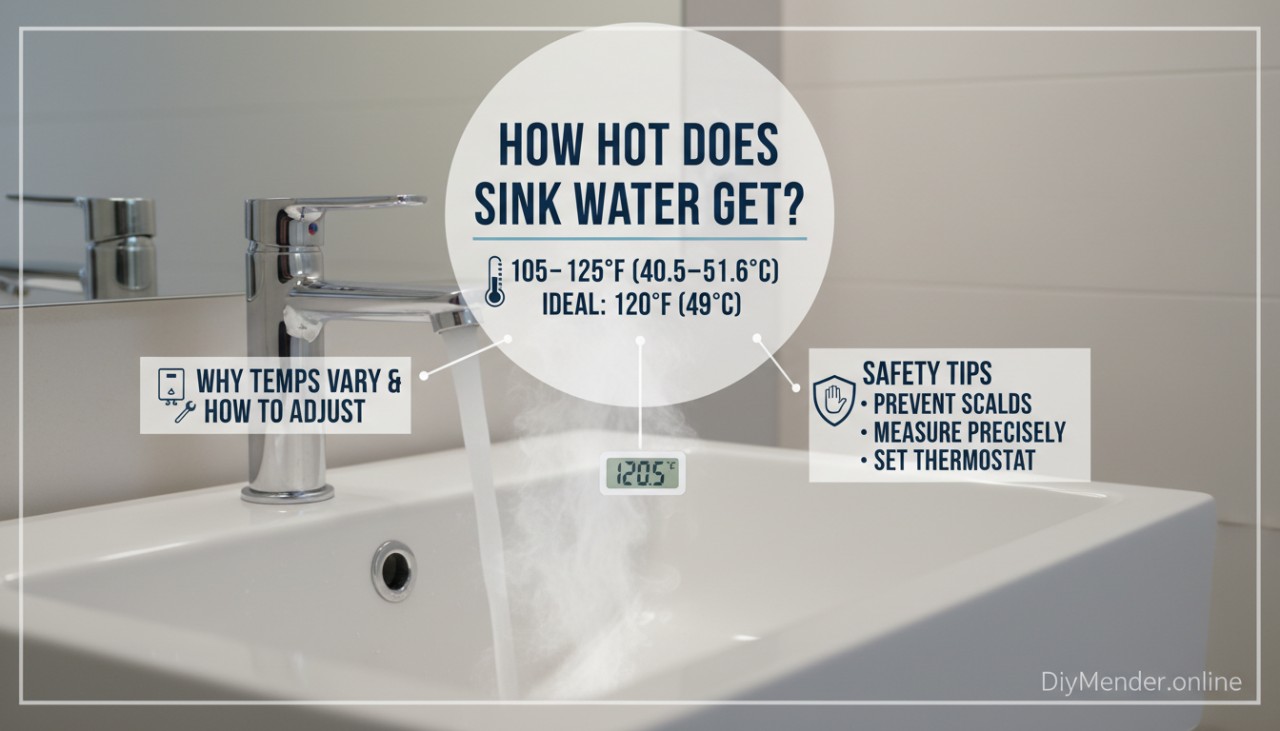 How Hot Does Sink Water Get? Safe Temps, Testing, Fixes