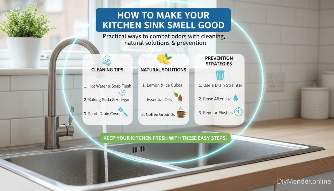 Effective Tips to Make Your Kitchen Sink Smell Good