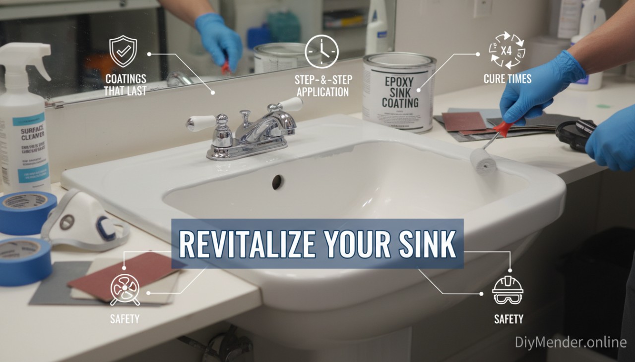 How to Paint Porcelain Sink: Durable DIY Step-by-Step