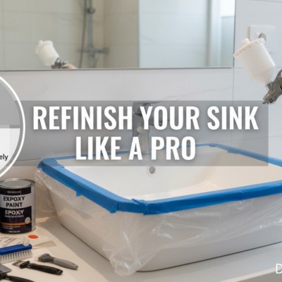 How to Refinish Bathroom Sink: A Durable DIY Guide