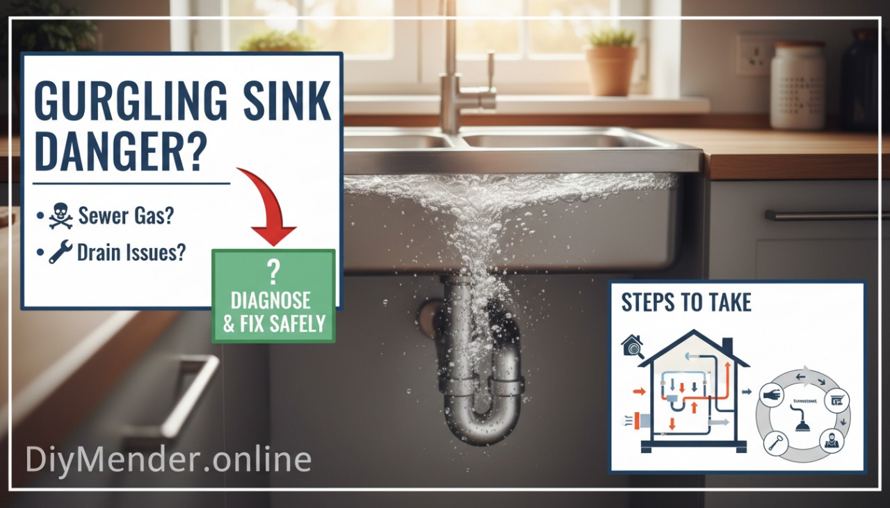 Why is a Gurgling Sink Dangerous: Real Risks and Fixes