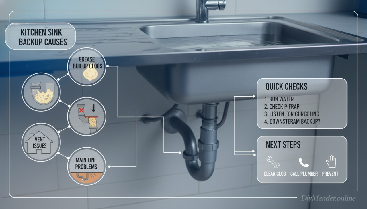 What Causes a Kitchen Sink to Back Up? Real Reasons Explained