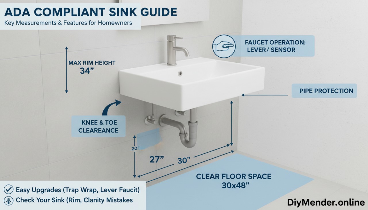 What Makes a Sink ADA Compliant: Practical Home Guide